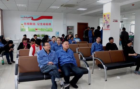 弘揚真善美，上上電纜員工積極參與無償獻(xiàn)血