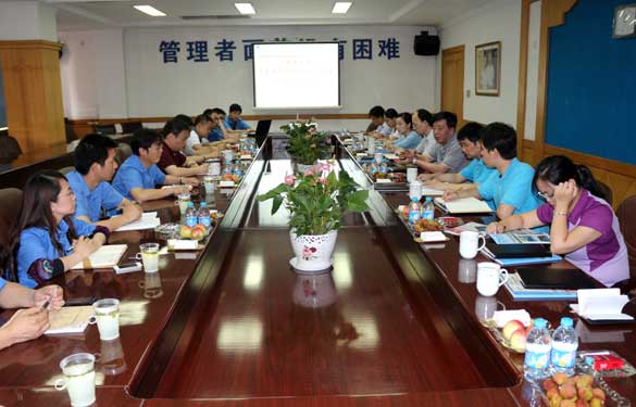 6月11日，江西銅業(yè)股份有限公司來上上集團交流考察